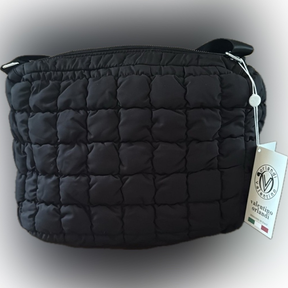 Valentino Orlandi Puffer Messenger Bag - Picture 2 of 7